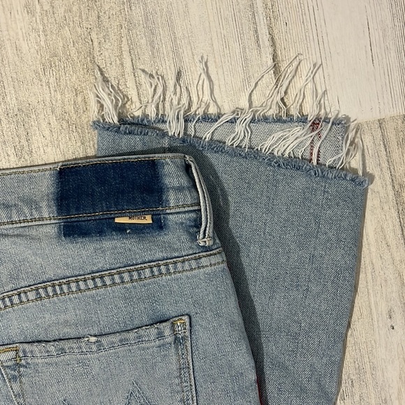 Mother The Insider Crip Step Fray Size 26.  Thanks, Again Racer Color - Picture 8 of 12